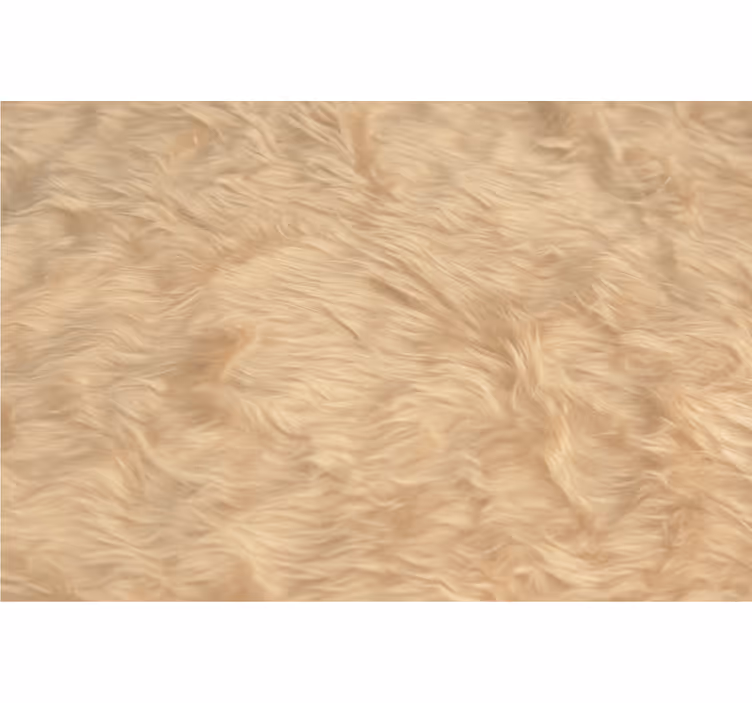 Rullgardin beige ulleffekt design - Tenstickers