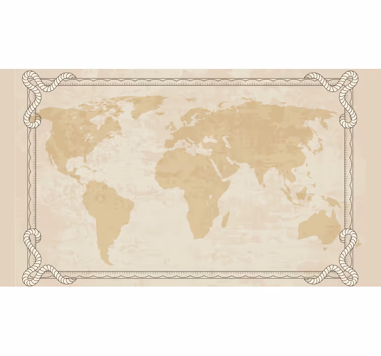 Rullgardin beige karta från 1920-talet - Tenstickers