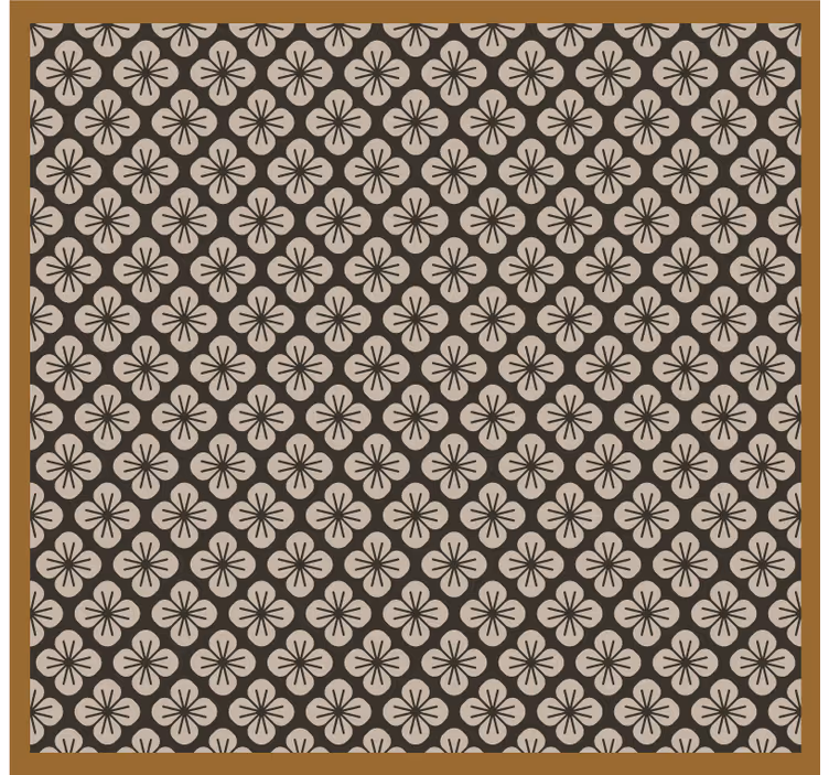 Rullgardin sovrum golvdesign - Tenstickers