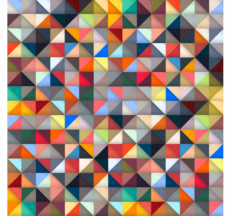 Rullgardin sovrum färgglad mosaik - Tenstickers