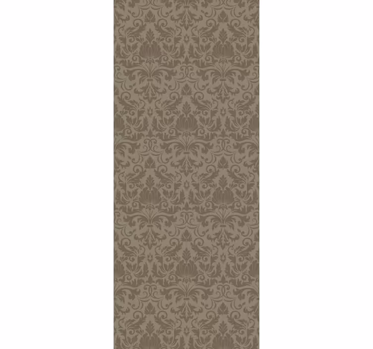 Rullgardin vintage eleganta blommor detaljer - Tenstickers