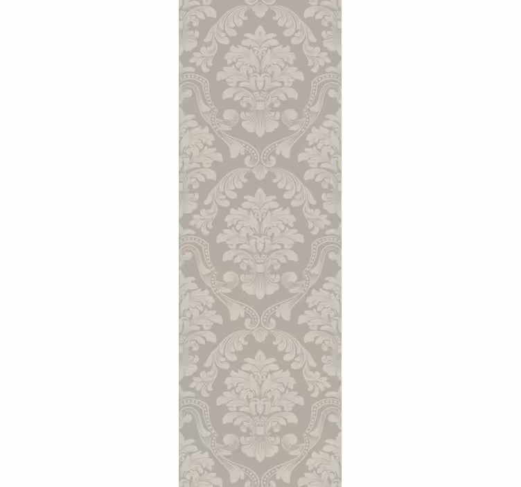 Rullgardin vintage eleganta bladdetaljer - Tenstickers