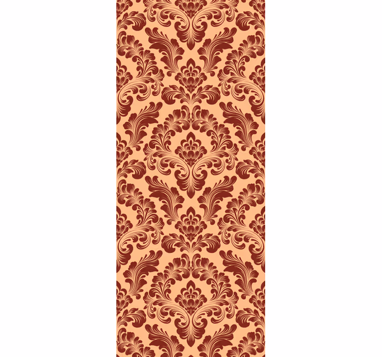 Rullgardin vintage utsmyckad vintage stil - Tenstickers