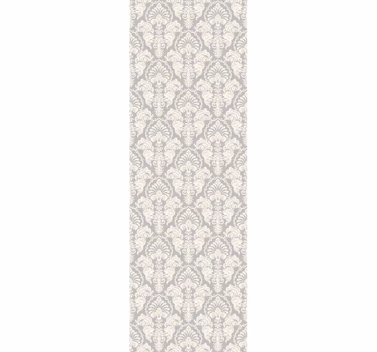 Rullgardin vintage elegant blommönster - Tenstickers