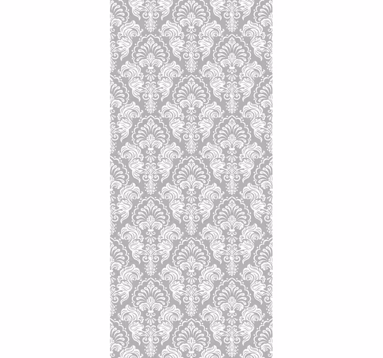 Rullgardin vintage elegant damaskmönster - Tenstickers