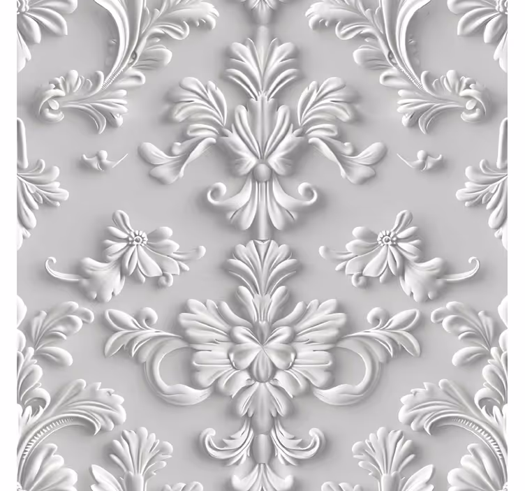 Rullgardin vintage med 3d-effekt - Tenstickers