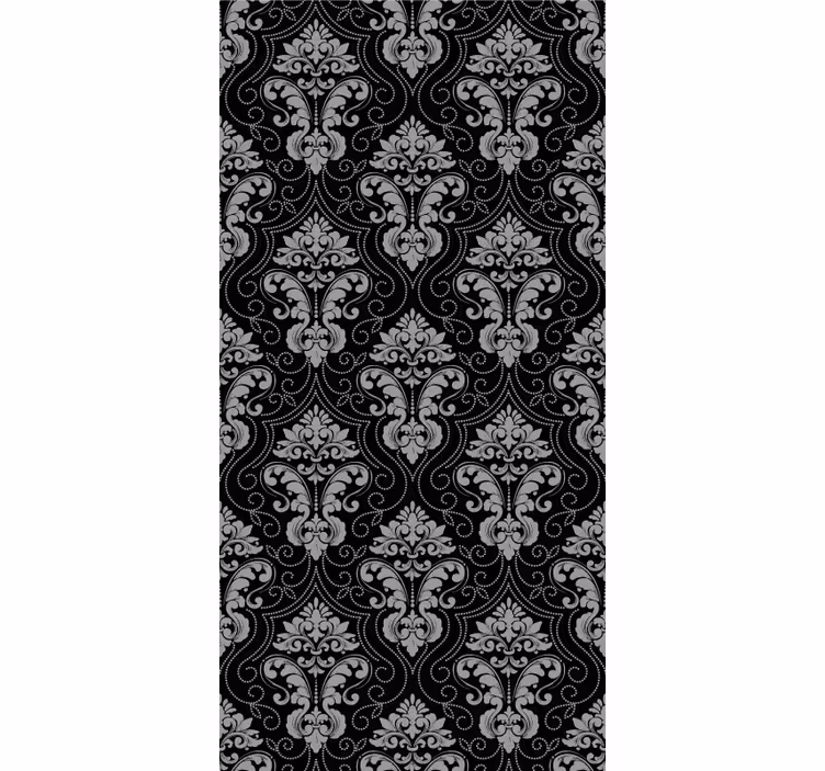Rullgardin vintage elegant barock - Tenstickers