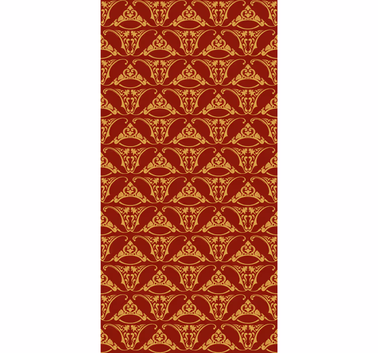 Rullgardin vintage pugin design - Tenstickers