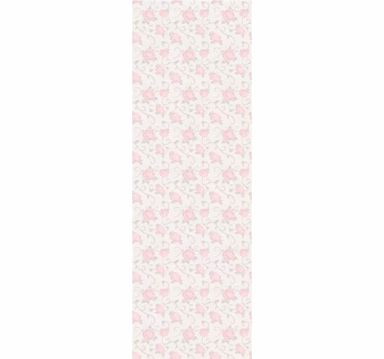 Rullgardin vintage små blommor stil - Tenstickers
