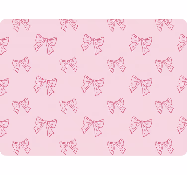 Rullgardin rosa mönster av rosa rosetter - Tenstickers