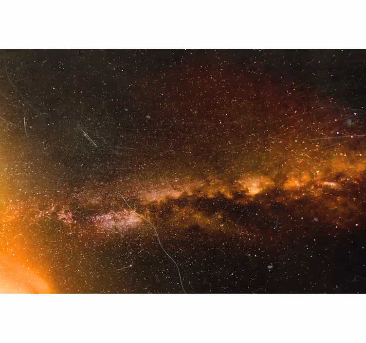 Rullgardin vardagsrum kosmisk regn i rymden - Tenstickers