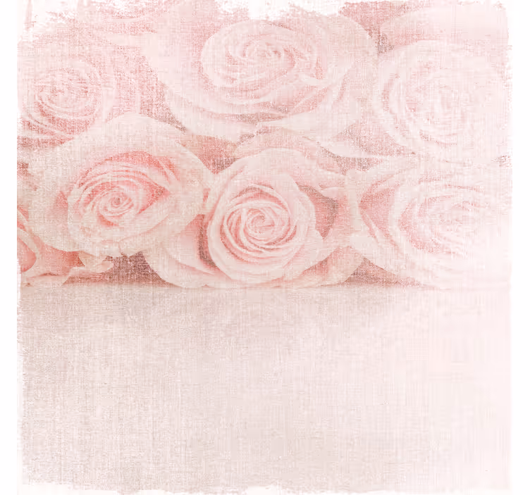Rullgardin vardagsrum ljusrosa rosor shabby chic - Tenstickers