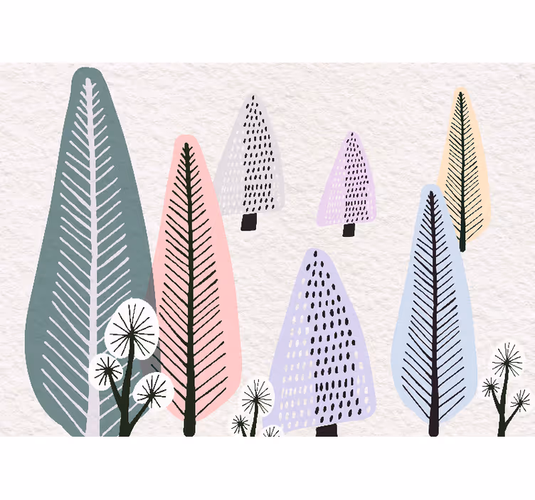 Rullgardin vardagsrum woodland walz - Tenstickers