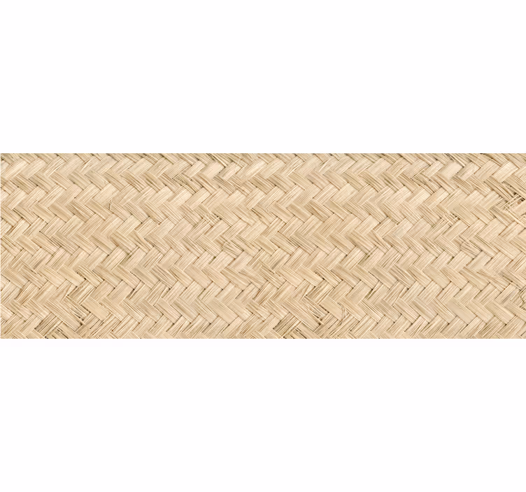 Rullgardin beige stråtakområde - Tenstickers