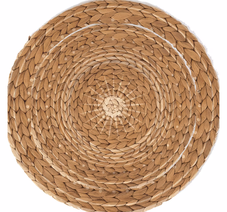 Rullgardin beige osier bohem - Tenstickers