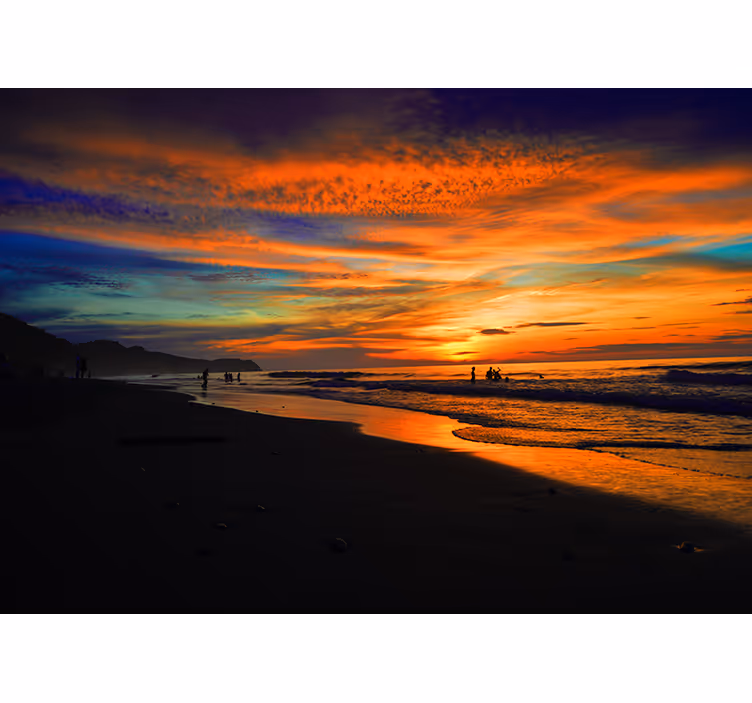 Rullgardin sovrum ecuador strand - Tenstickers