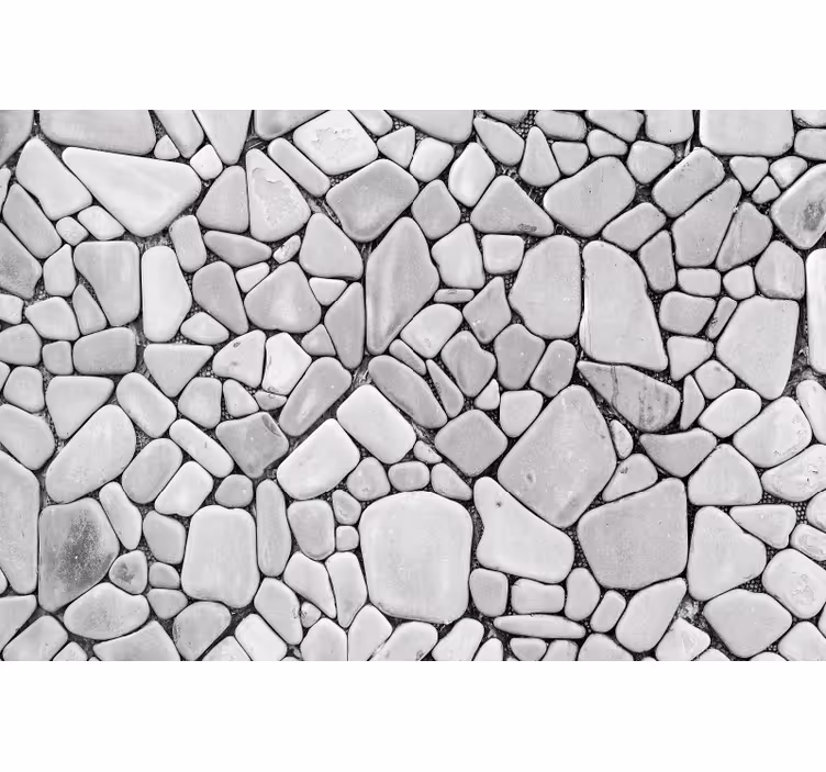Rullgardin grå sömlös stentextur - Tenstickers