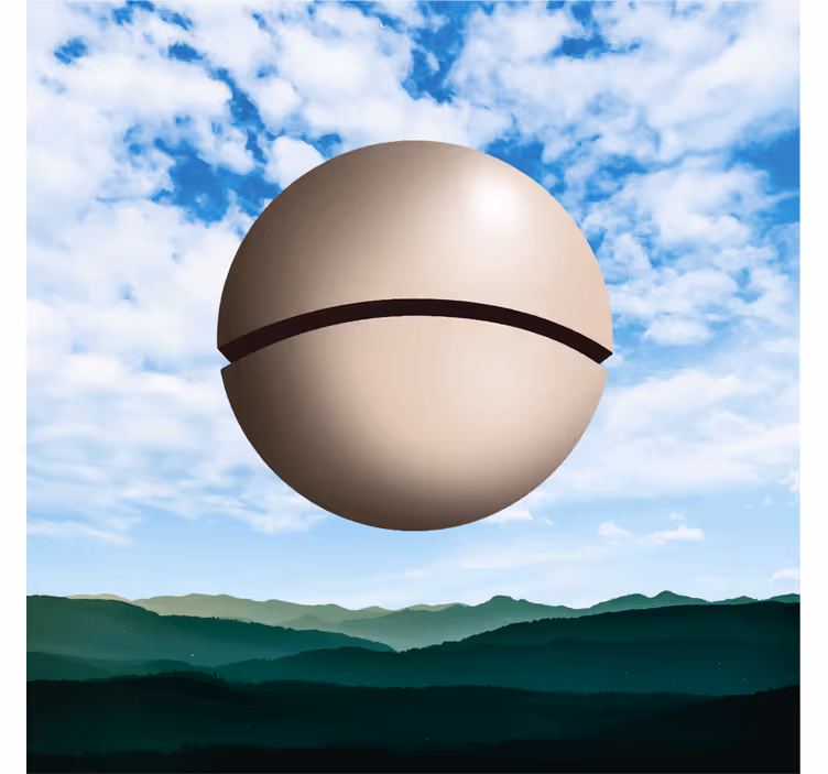 Rullgardin vardagsrum magritte sfär - Tenstickers