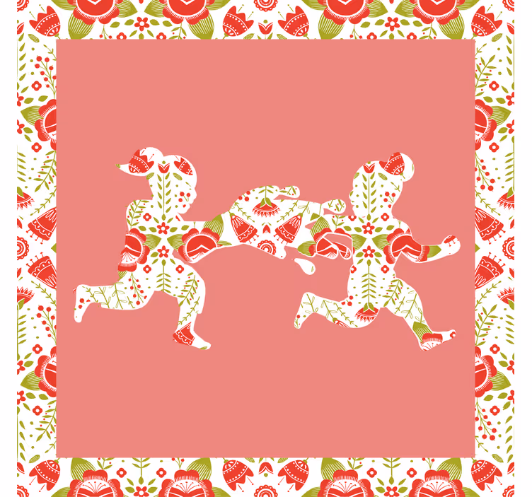 Rullgardin vardagsrum Śmingus dyngus tradition - Tenstickers