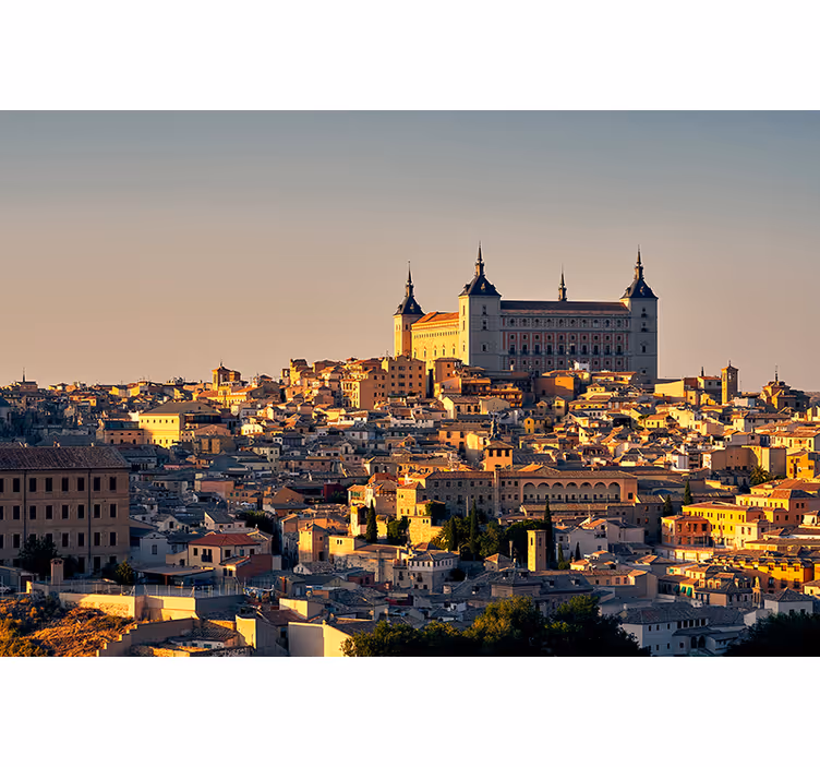 Rullgardin vardagsrum alcázar i toledo - Tenstickers