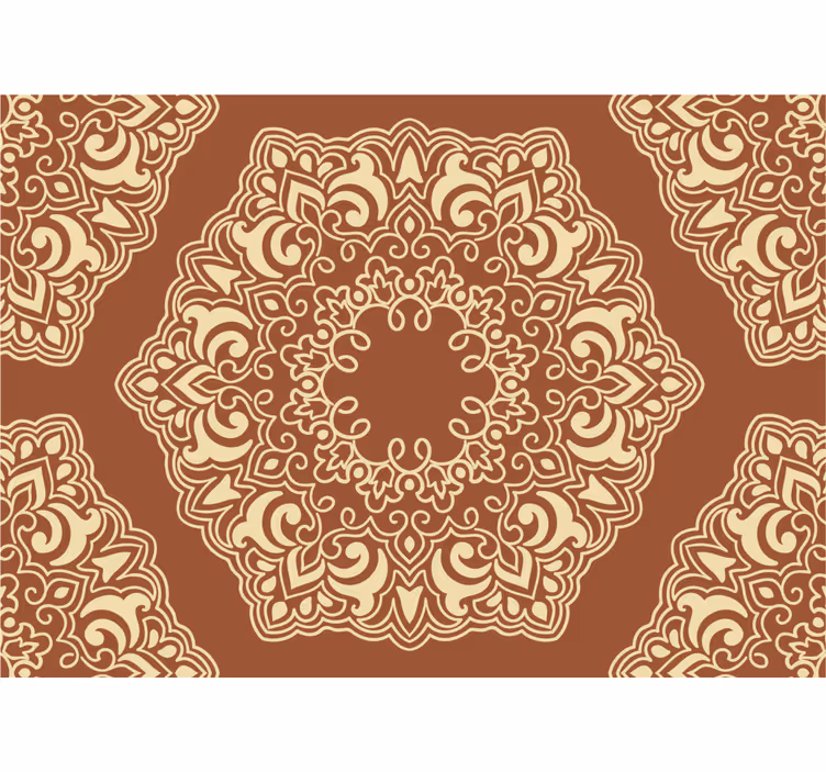 Rullgardin sovrum beige antik rysk stil - Tenstickers