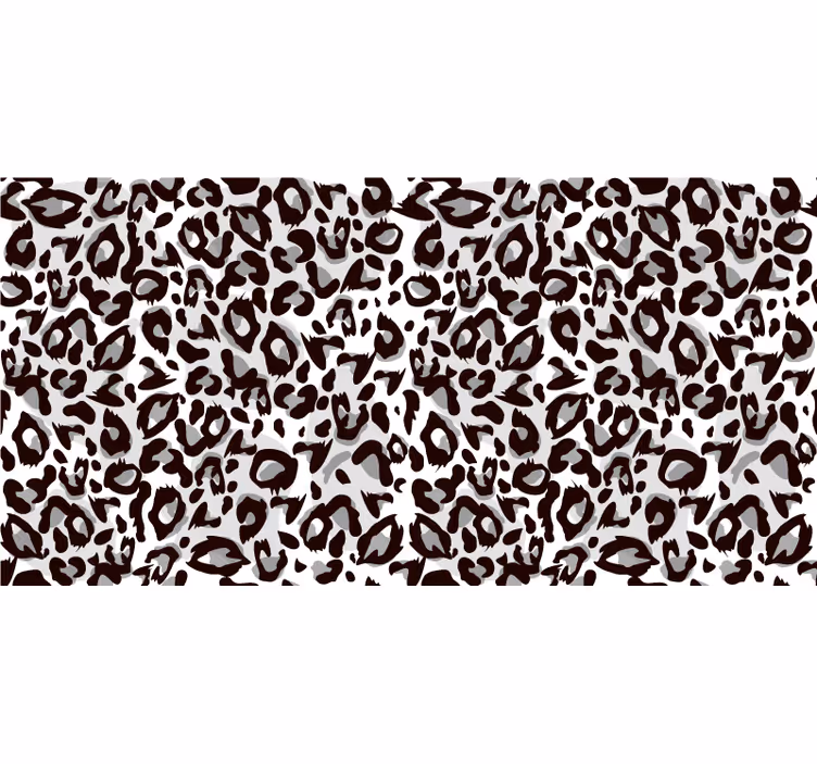 Rullgardin sovrum svart leopard - Tenstickers