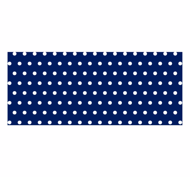 Rullgardin sovrum vita prickar - Tenstickers