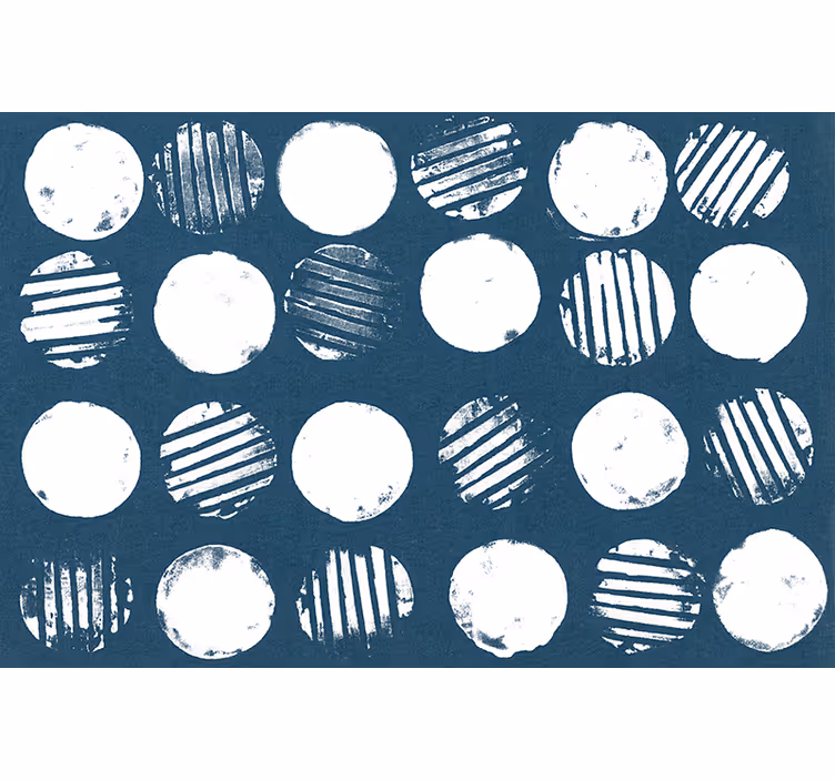 Rullgardin sovrum cirkel vit bets nordisk design - Tenstickers