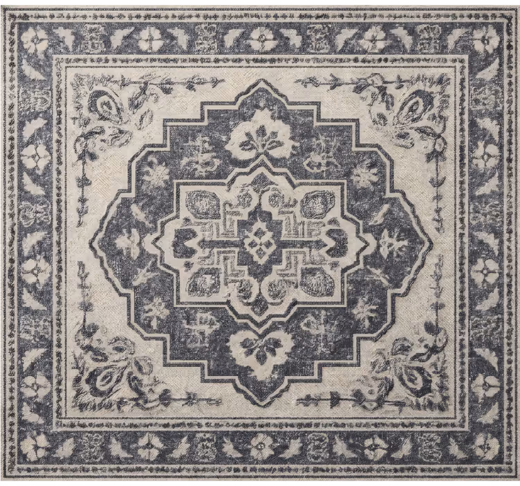 Rullgardin vardagsrum beige eleganta plattor - Tenstickers