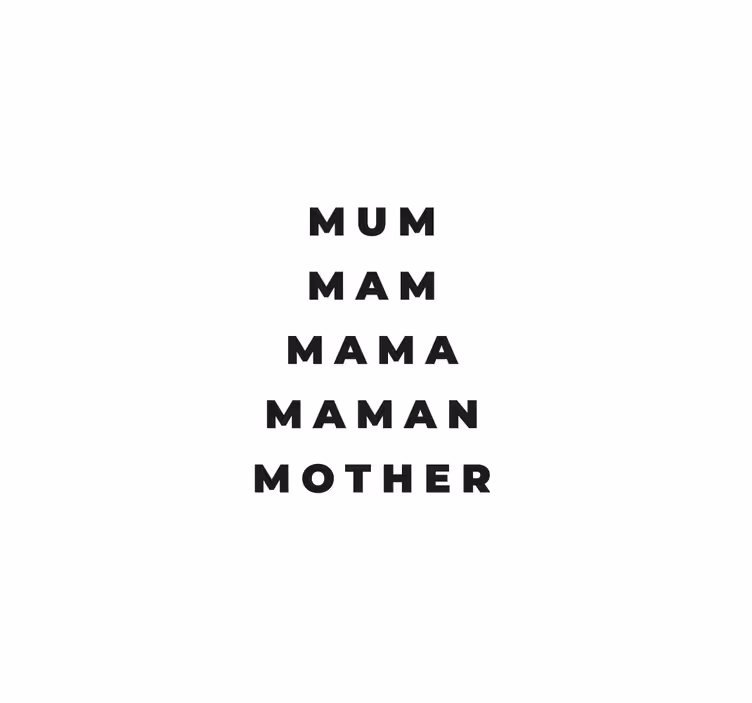 Mamma rullgardin vardagsrum - Tenstickers