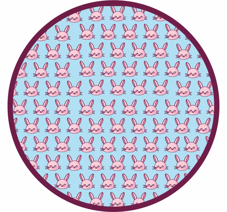 Rullgardin barn anime kaniner - Tenstickers