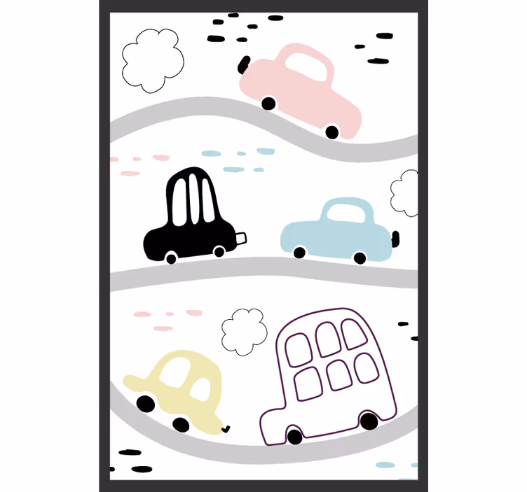 Rullgardin barn for barnens fordon och vägar - Tenstickers
