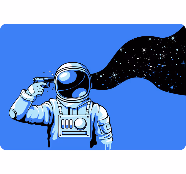 Rullgardin barn astronauter under presskanon - Tenstickers