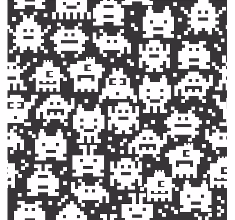 Rullgardin barn videospelsmonster - Tenstickers
