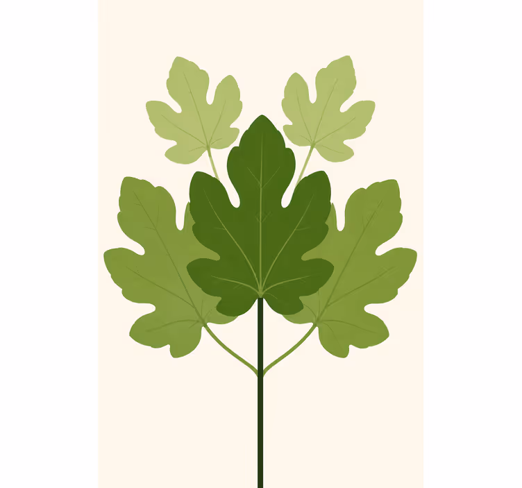 Rullgardin fler blommor och växter figuera - Tenstickers