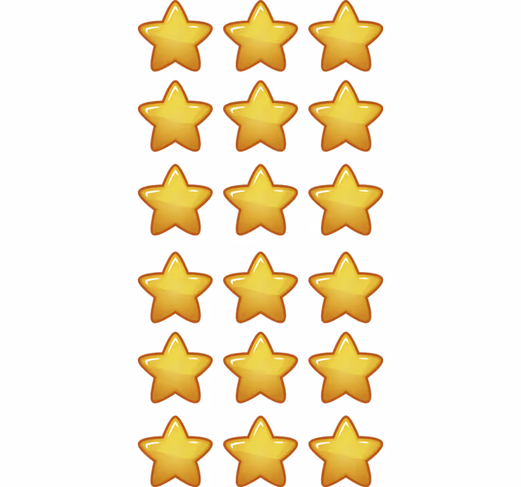 Rrullgardin barn geometriska stjärnor - Tenstickers