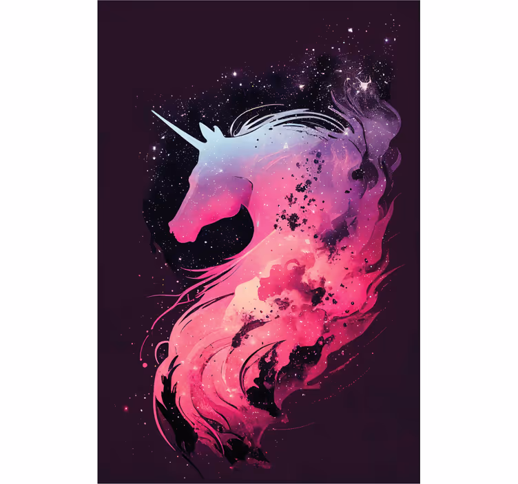 Rrullgardin barn galaxenhorn - Tenstickers