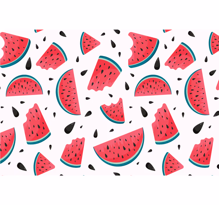 Rullgardin barn fräscht mönster med vattenmelon - Tenstickers
