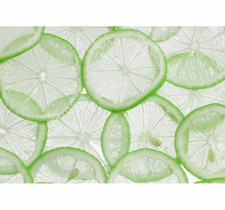 Rullgardin kök lime skivor - Tenstickers