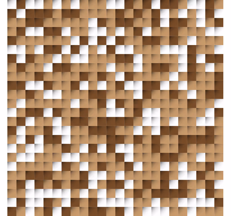 Rullgardin kök geometrisk vinyl backsplash - Tenstickers