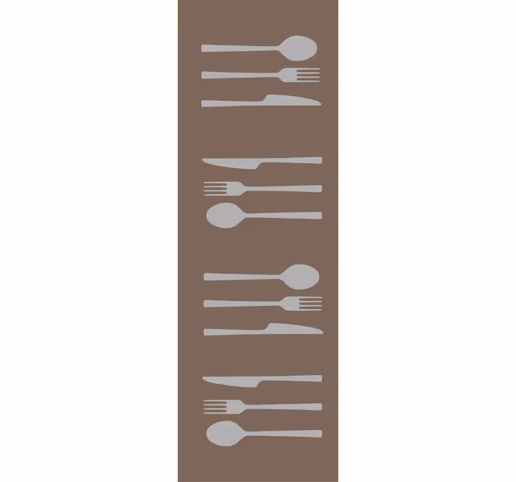 Rullgardin kök gaffel kniv och sked - Tenstickers