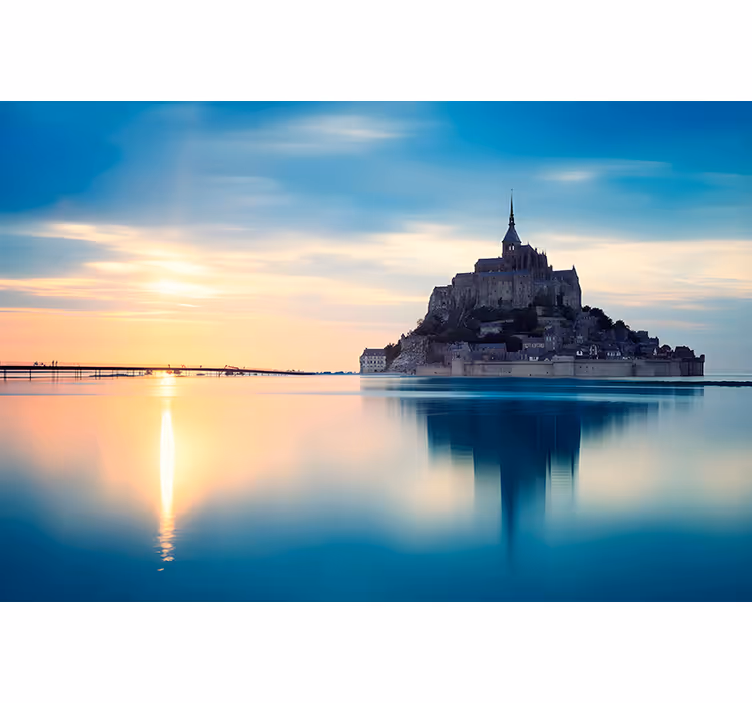 Rullgardin vardagsrum mont saint-michel - Tenstickers