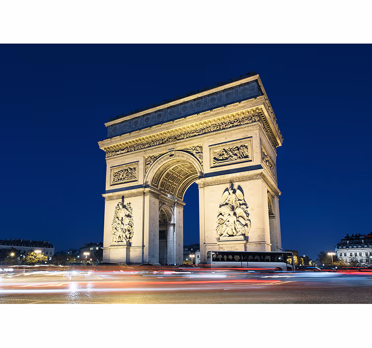 Rullgardin vardagsrum triumfbåge paris - Tenstickers