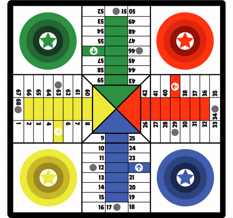 Rullgardin barn parchis hem - Tenstickers
