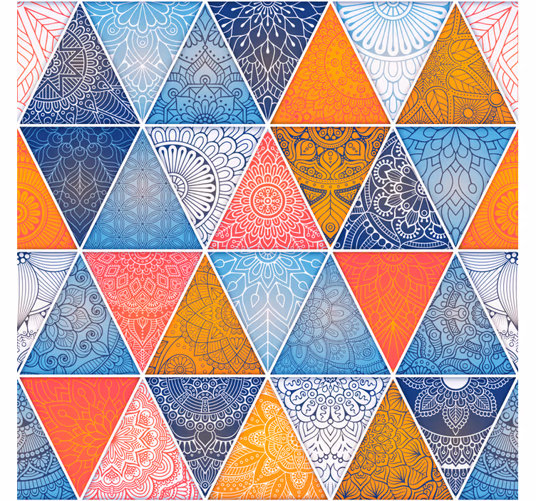 Rullgardin tonåringar mandala geometrisk - Tenstickers