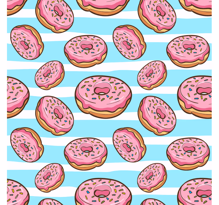 Rullgardin tonåringar oroar dig inte var glad med donut - Tenstickers