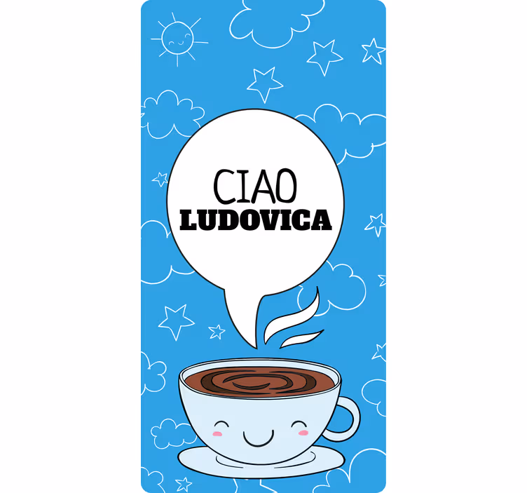 Rullgardin tonåringar personlig kaffekopp - Tenstickers