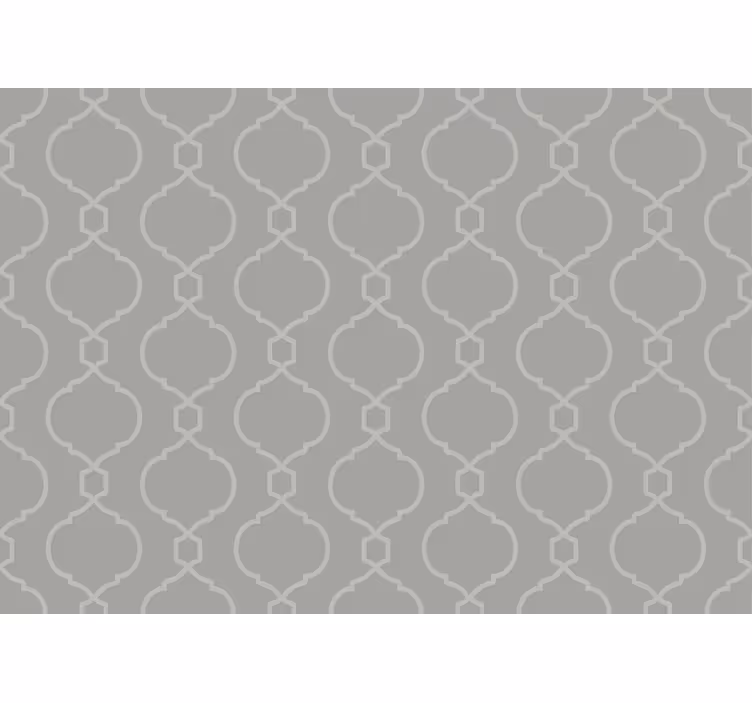 Rullgardin grå geometriskt mönster hamptons - Tenstickers
