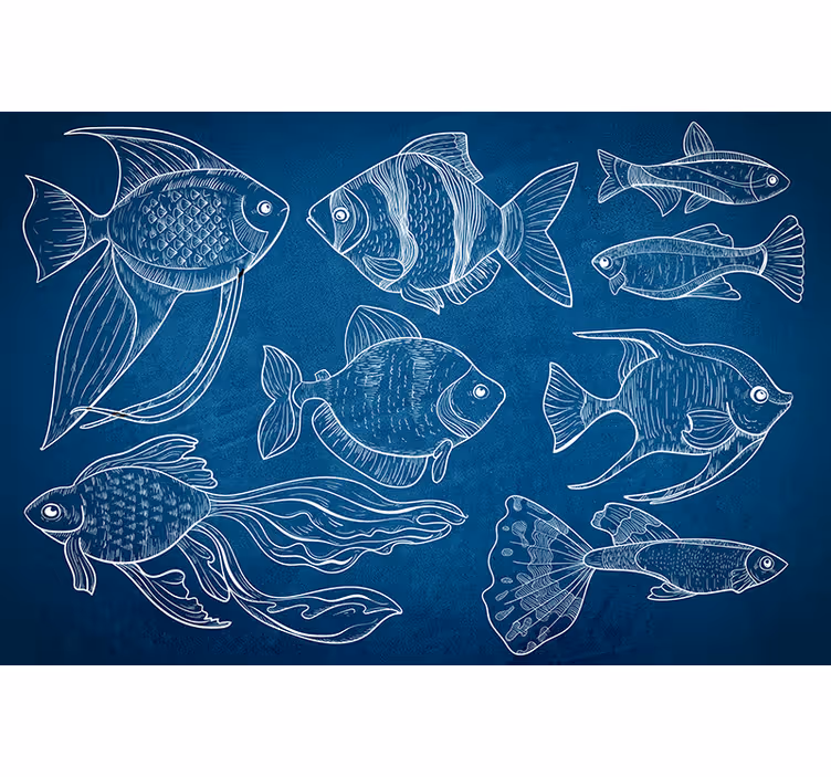 Rullgardin badrum marin tema - Tenstickers