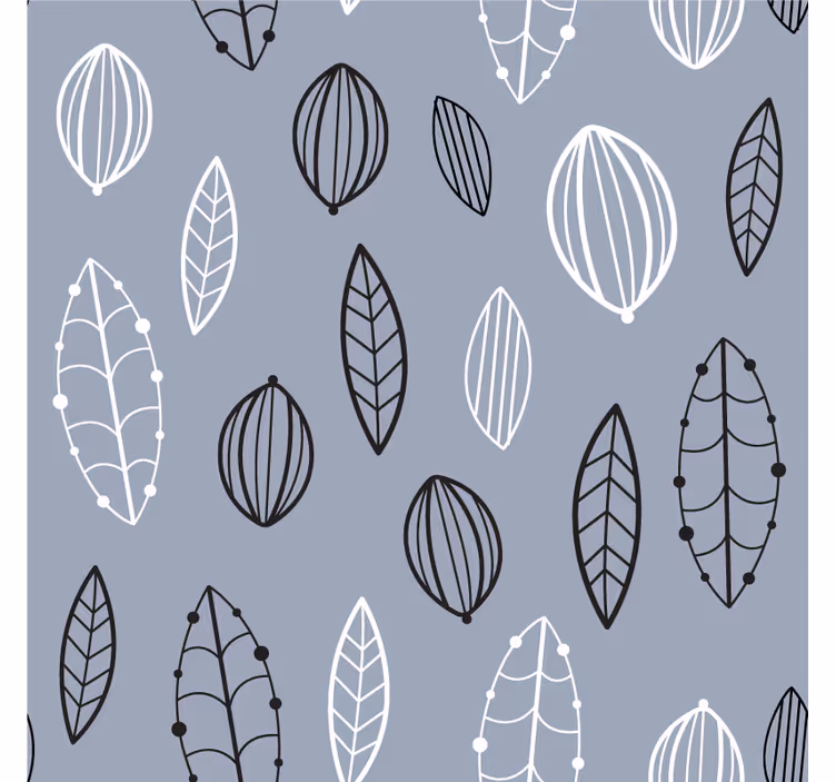 Rullgardin badrum nordisk blommig - Tenstickers